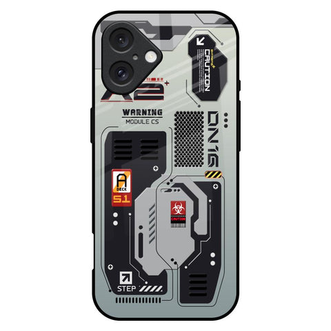 Techno Vibes Glossy Case for iPhone 16 Plus