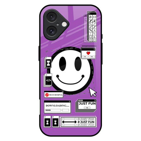 Code with Smile Glossy Case for iPhone 16 Plus
