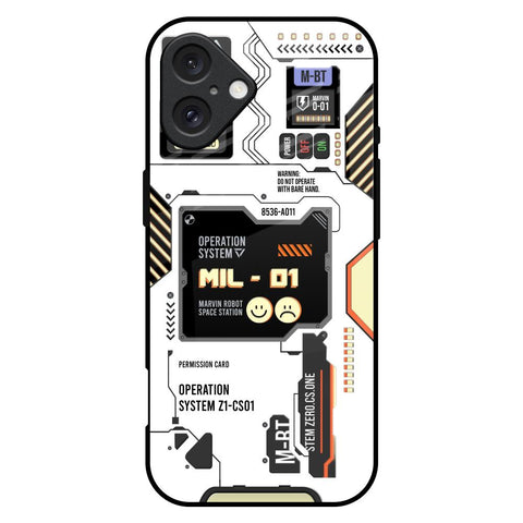 Tech Display Glossy Case for iPhone 16 Plus
