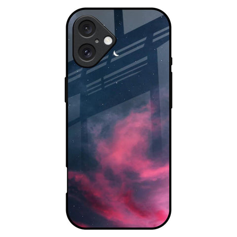 Moon Night Glossy Case For iPhone 16 Plus