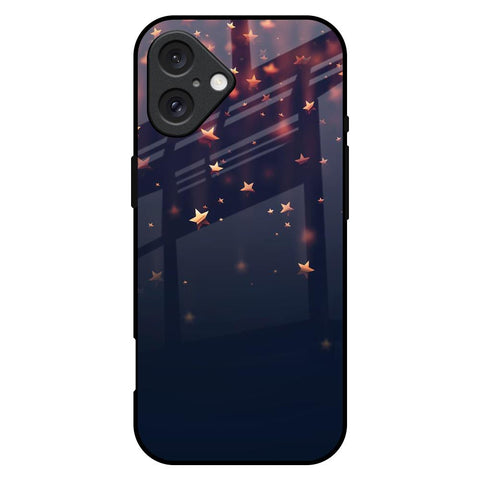 Falling Stars Glossy Case For iPhone 16 Plus