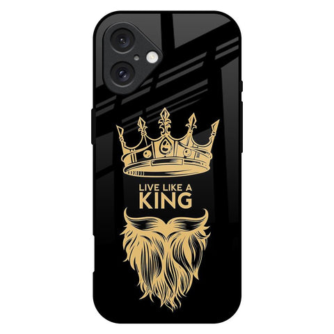 King Life Glossy Case For iPhone 16 Plus