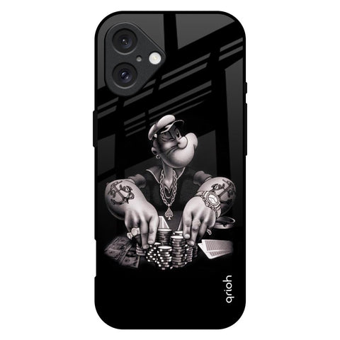 Gambling Problem Glossy Case For iPhone 16 Plus