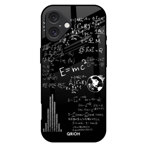 Funny Math Glossy Case for iPhone 16 Plus