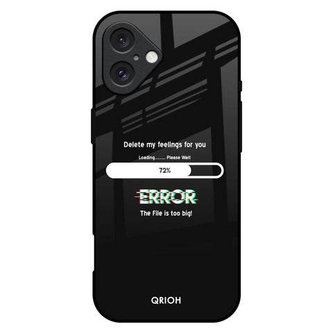 Error Glossy Case for iPhone 16 Plus
