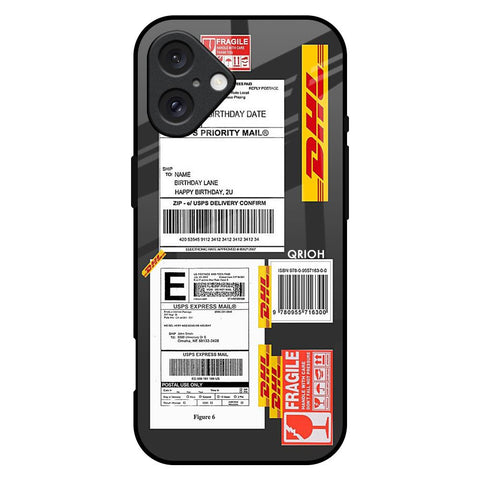 Cool Barcode Label Glossy Case For iPhone 16 Plus