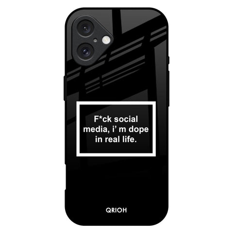 Dope In Life Glossy Case for iPhone 16 Plus