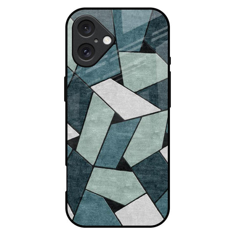 Abstact Tiles Glossy Case for iPhone 16 Plus