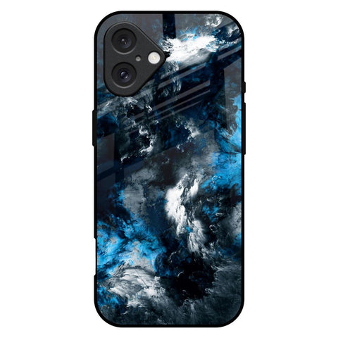 Cloudy Dust Glossy Case for iPhone 16 Plus