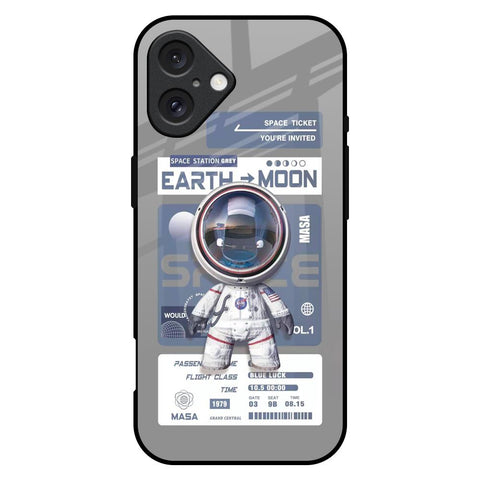Space Flight Pass Glossy Case for iPhone 16 Plus