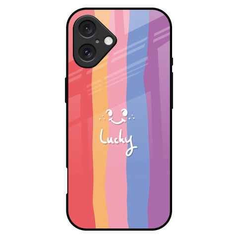 Lucky Abstract Glossy Case for iPhone 16 Plus