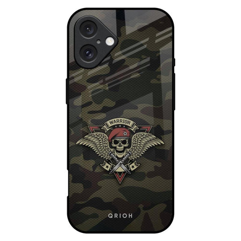 Army Warrior Glossy Case for iPhone 16 Plus
