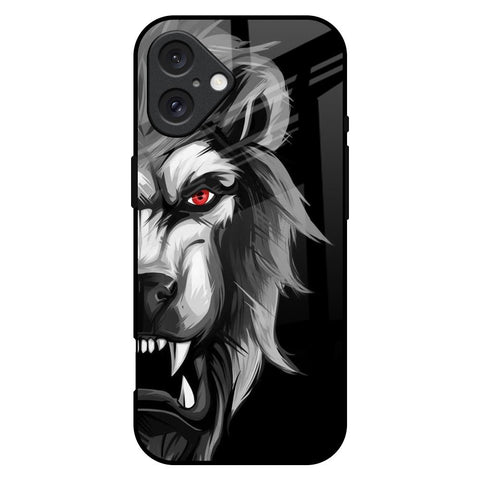 Wild Lion Glossy Case for iPhone 16 Plus
