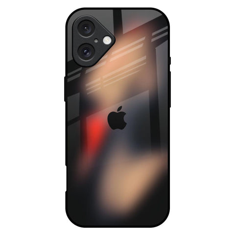 Dark Gradient Glossy Case for iPhone 16 Plus