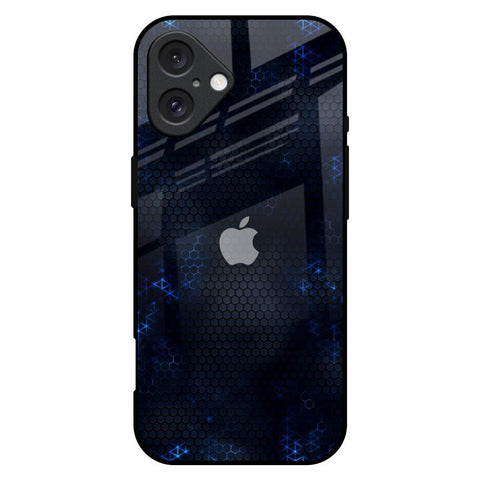 Blue Hues Glossy Case for iPhone 16 Plus