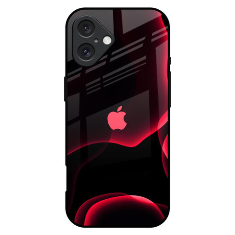Red Thunder Glossy Case for iPhone 16 Plus