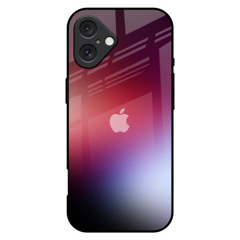 Gaussian Red Glossy Case for iPhone 16 Plus