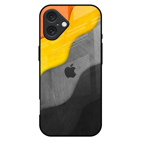 Dusty Color Waves Glossy Case for iPhone 16 Plus