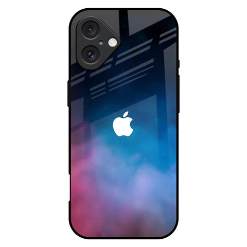 Cloudy Galaxy Glossy Case for iPhone 16 Plus