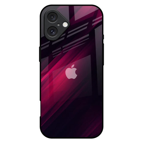 Razor Black Glossy Case for iPhone 16 Plus