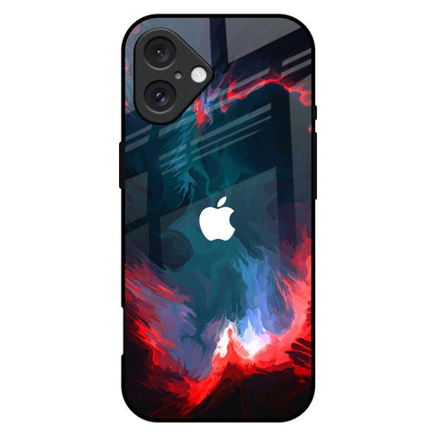 Brush Art Glossy Case For iPhone 16 Plus