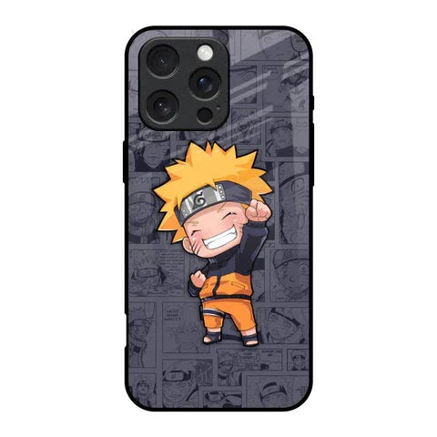 Orange Chubby Glossy Case for iPhone 16 Pro