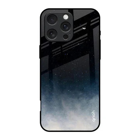 Black Aura Glossy Case for iPhone 16 Pro