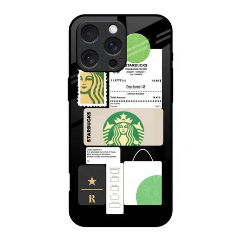 Coffee Latte Glossy Case for iPhone 16 Pro