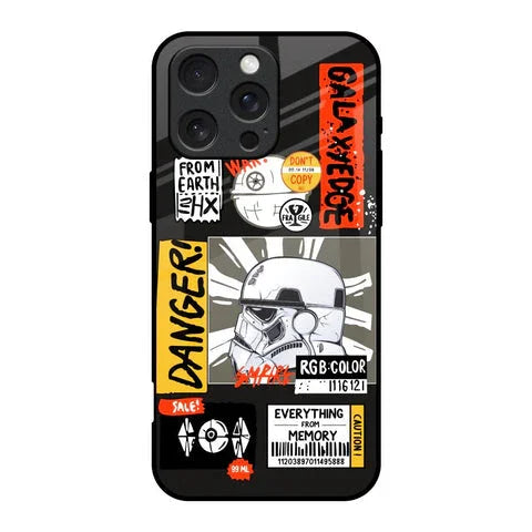 Galaxy Edge Glossy Case for iPhone 16 Pro