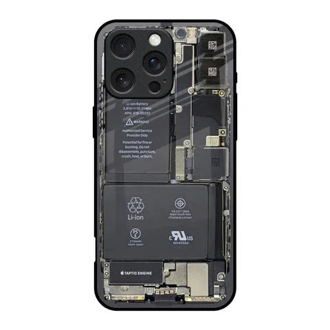 Skeleton Inside Glossy Case for iPhone 16 Pro