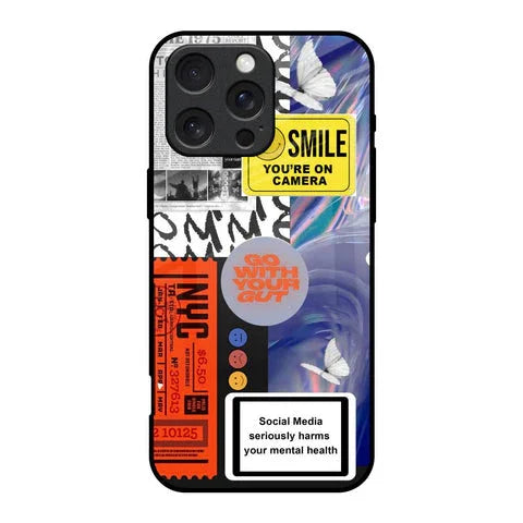 Smile for Camera Glossy Case for iPhone 16 Pro
