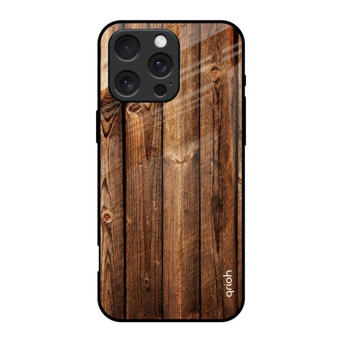 Timber Printed Glossy Case for iPhone 16 Pro