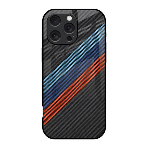 Carbon Inspired Glossy Case for iPhone 16 Pro