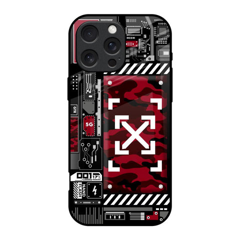 Technology Art Glossy Case for iPhone 16 Pro