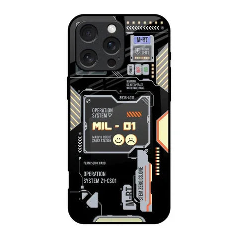 Exposed Parts Glossy Case for iPhone 16 Pro