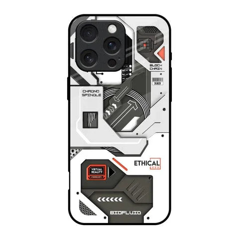 Explore Circuit Glossy Case for iPhone 16 Pro