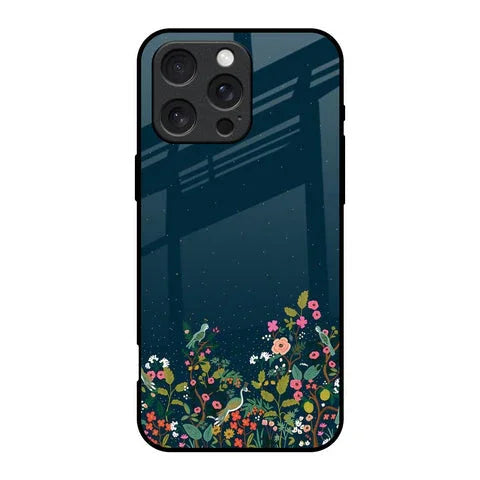 Small Garden Glossy Case For iPhone 16 Pro