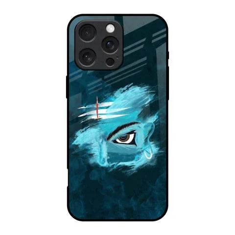 Power Of Trinetra Glossy Case For iPhone 16 Pro