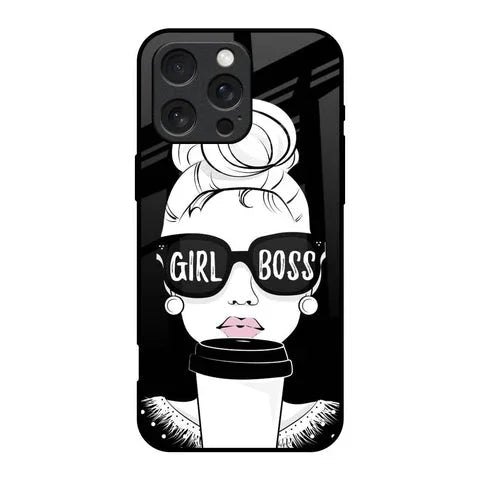 Girl Boss Glossy Case For iPhone 16 Pro