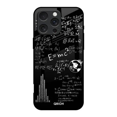 Funny Math Glossy Case for iPhone 16 Pro