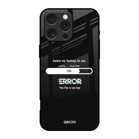 Error Glossy Case for iPhone 16 Pro