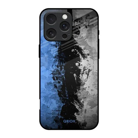 Dark Grunge Glossy Case for iPhone 16 Pro