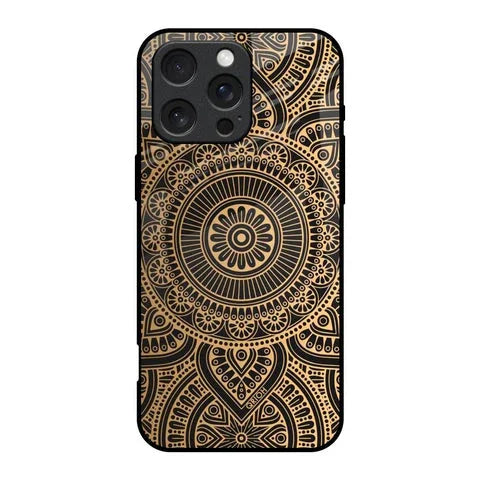 Luxury Mandala Glossy Case for iPhone 16 Pro