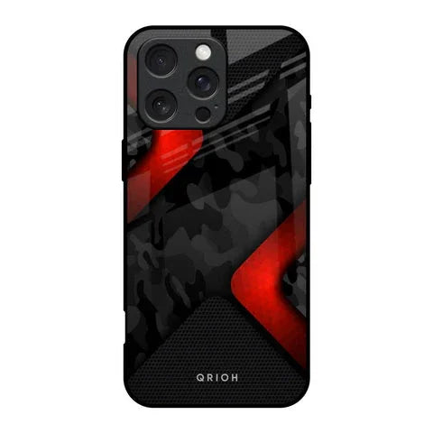 Modern Camo Abstract Glossy Case for iPhone 16 Pro