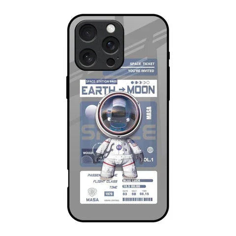 Space Flight Pass Glossy Case for iPhone 16 Pro