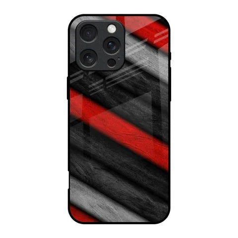 Soft Wooden Texture Glossy Case for iPhone 16 Pro