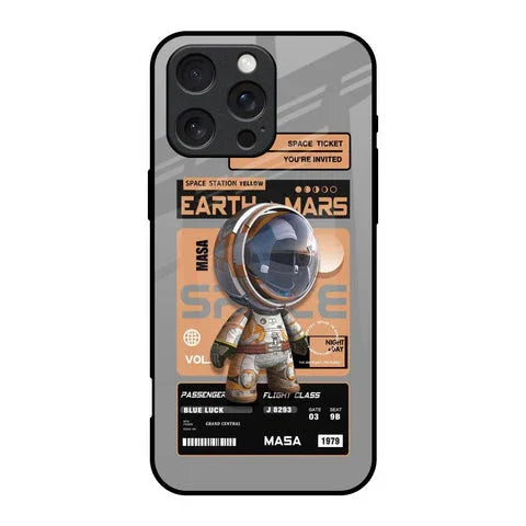 Space Ticket Glossy Case for iPhone 16 Pro