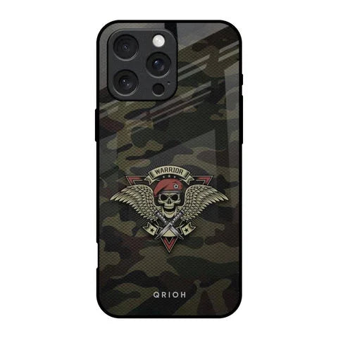 Army Warrior Glossy Case for iPhone 16 Pro