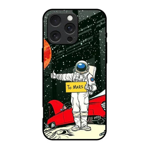 Astronaut on Mars Glossy Case for iPhone 16 Pro