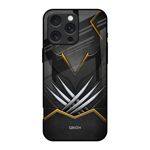 Black Warrior Glossy Case for iPhone 16 Pro